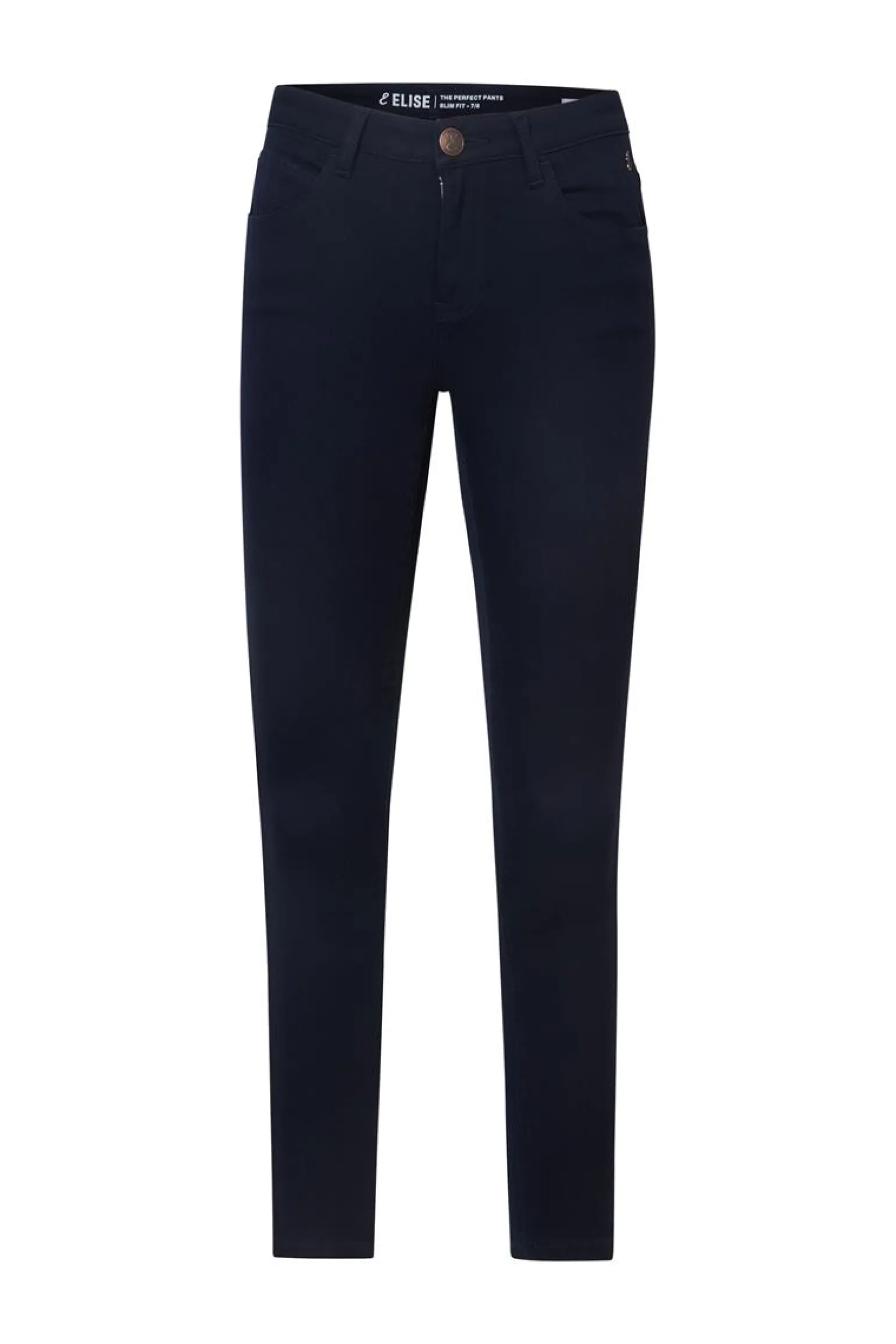 Discount Miss Etam Broek 'Elise' 7/8 blauw Donkerblauw