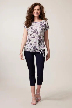 Discount Miss Etam Broek 'Elise' 7/8 blauw Donkerblauw