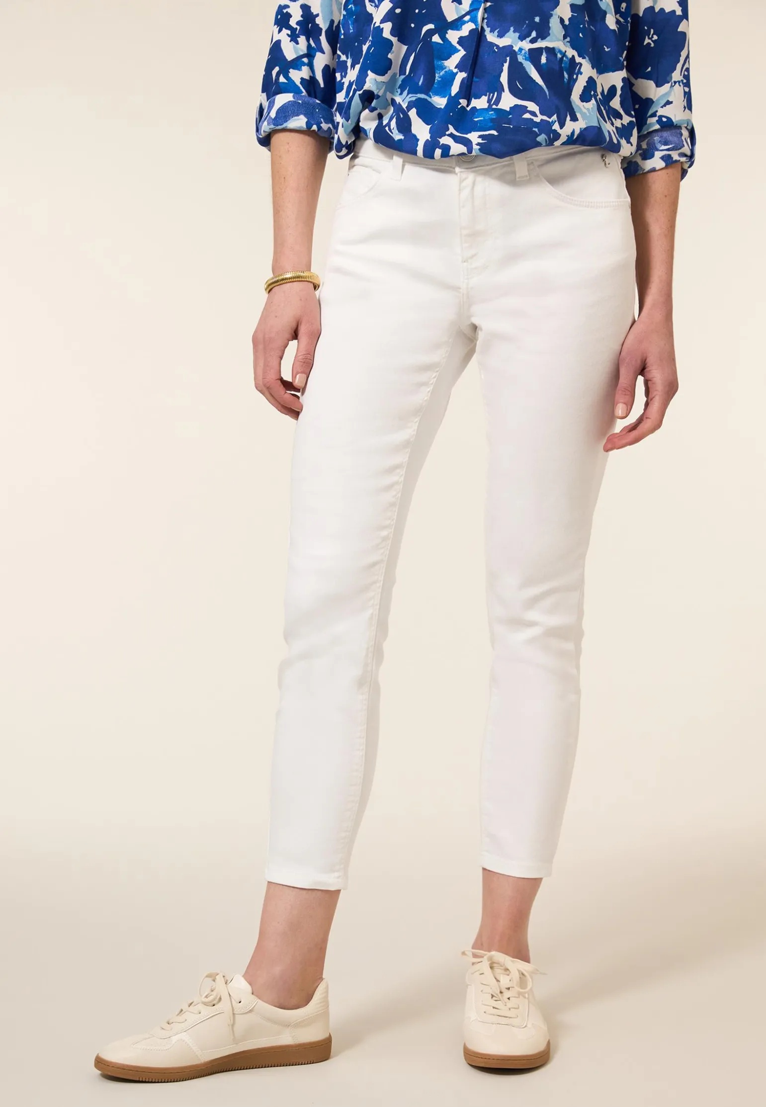 Hot Miss Etam Broek 'Elise' 7/8 Wit