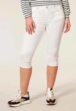 Miss Etam Broek 'Elise' capri Wit