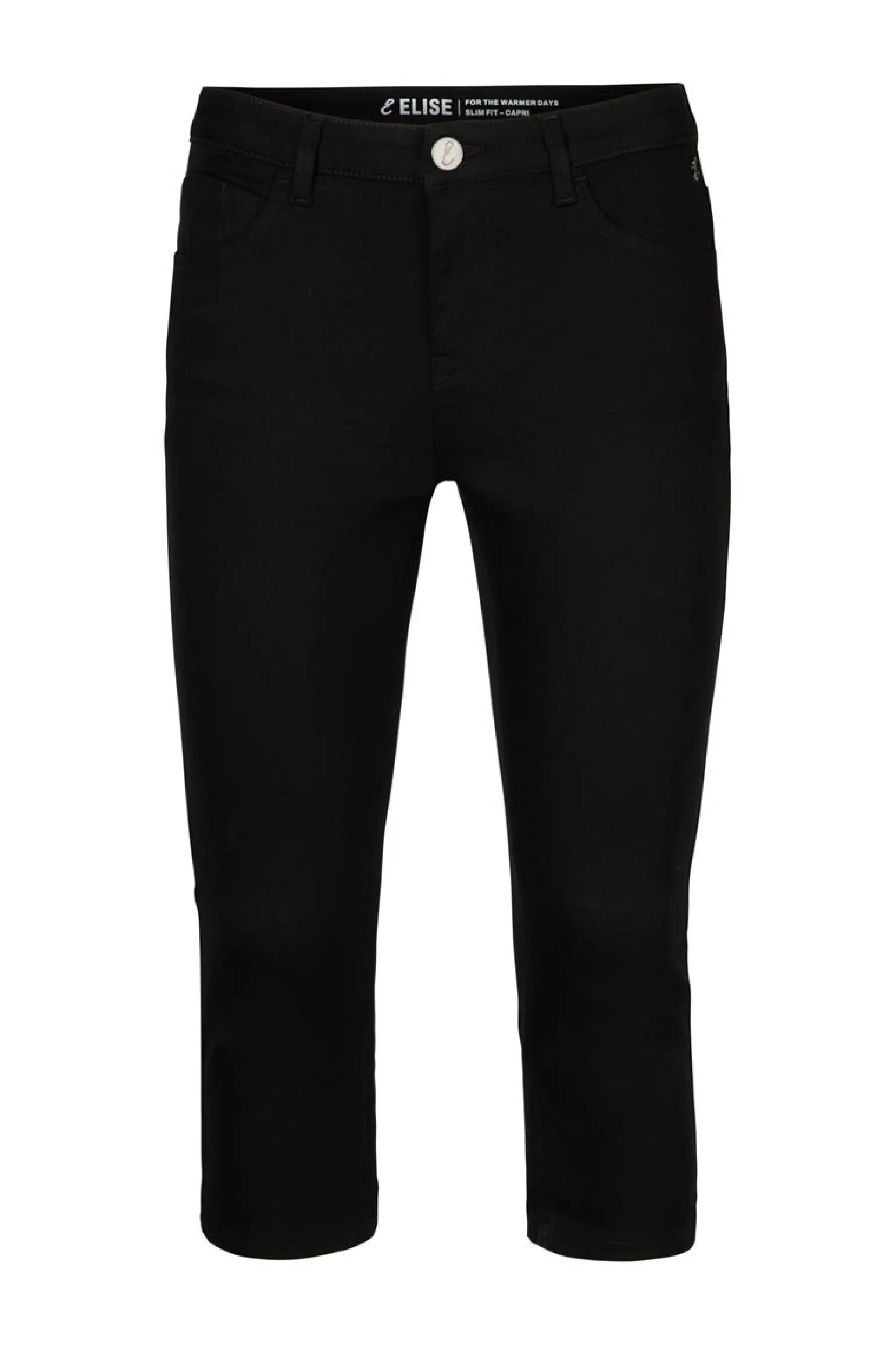 Discount Miss Etam Broek 'Elise' capri Zwart