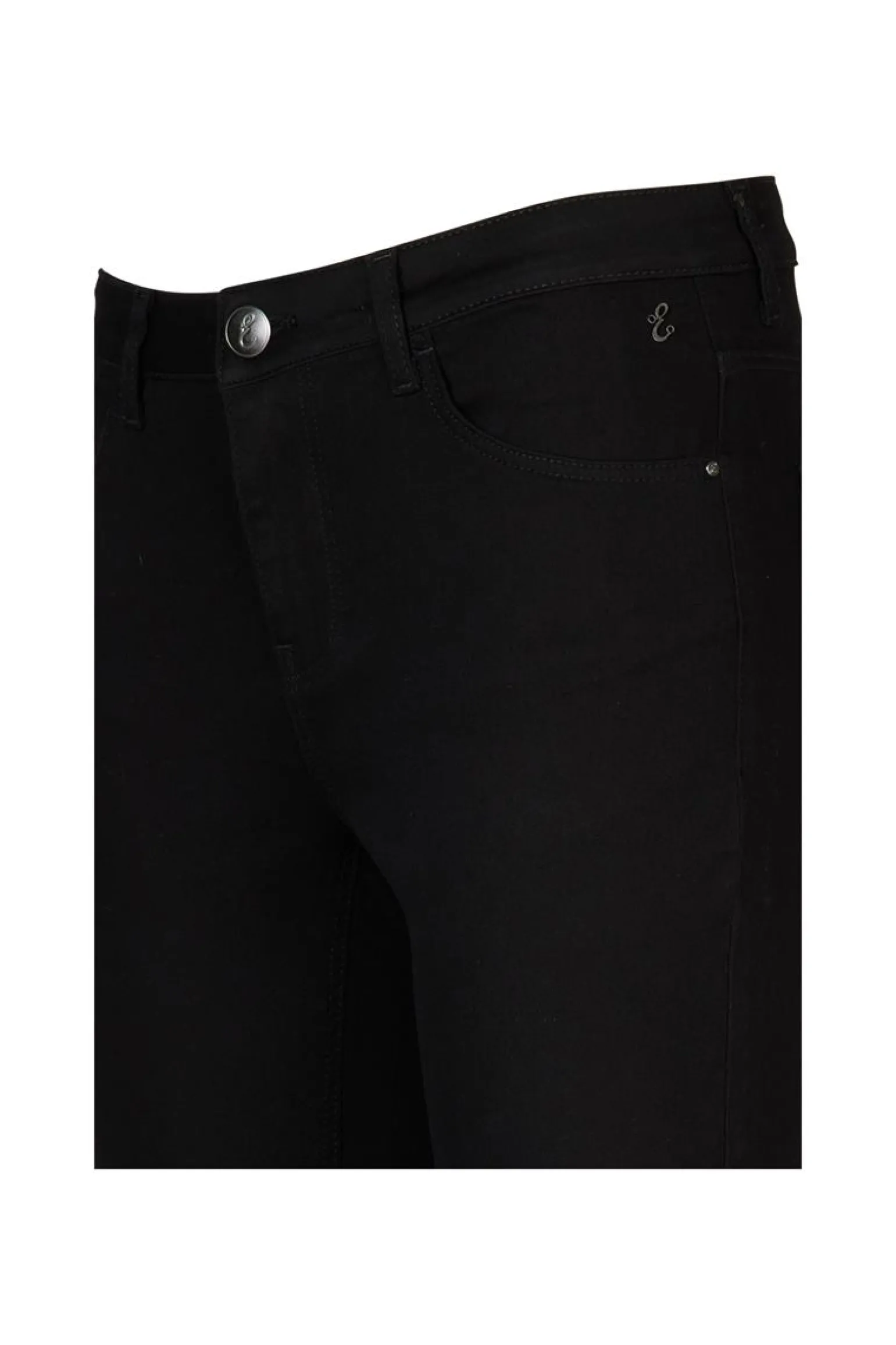 Discount Miss Etam Broek 'Elise' capri Zwart