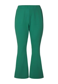 Outlet Miss Etam Broek flared groen 32" Leaf green