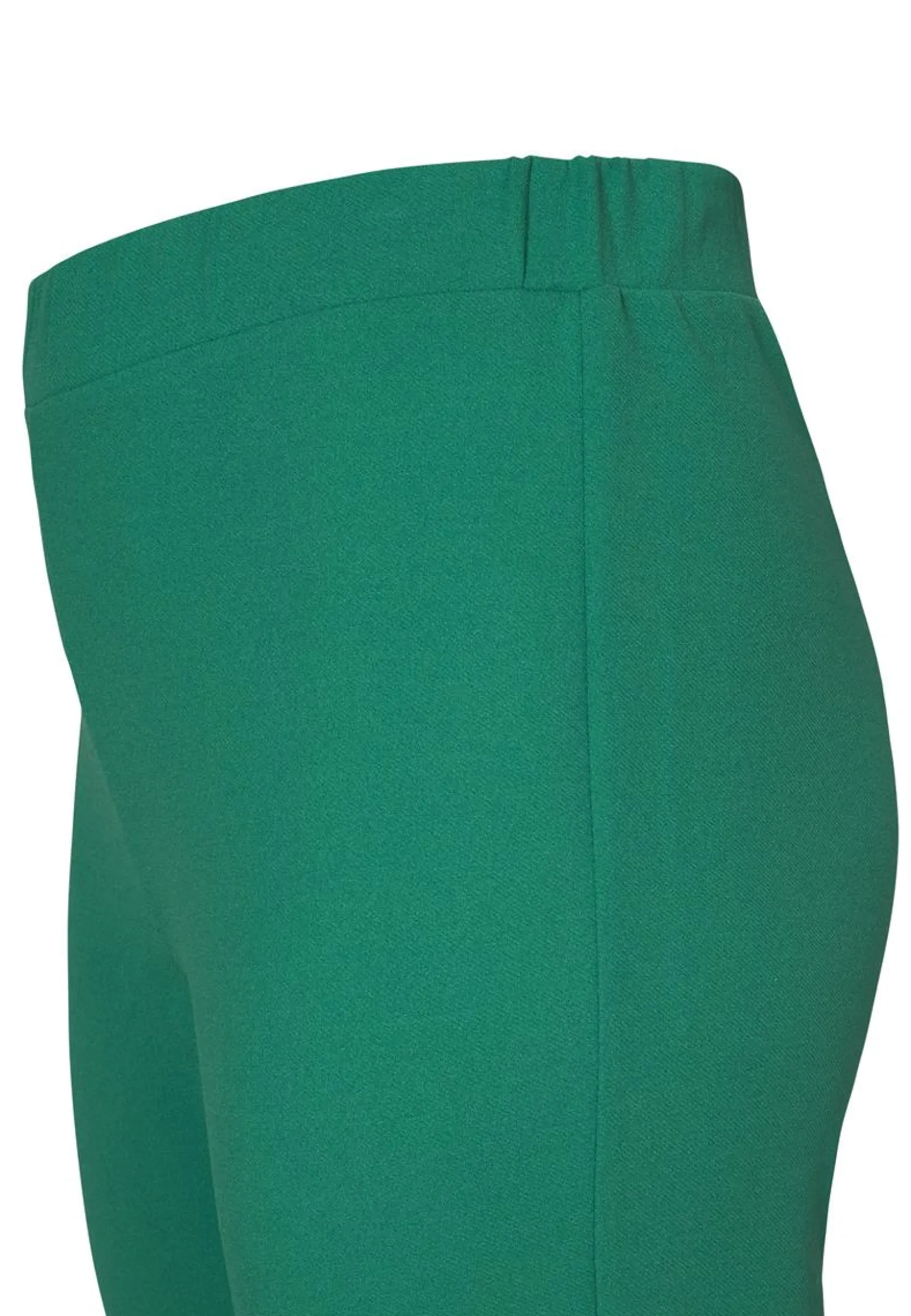 Outlet Miss Etam Broek flared groen 32" Leaf green