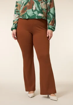 Discount Miss Etam Broek flared leg bruin 32" Mocca