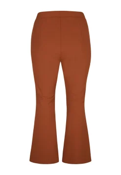 Discount Miss Etam Broek flared leg bruin 32