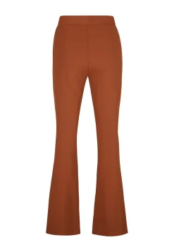 Clearance Miss Etam Broek flared leg bruin 32