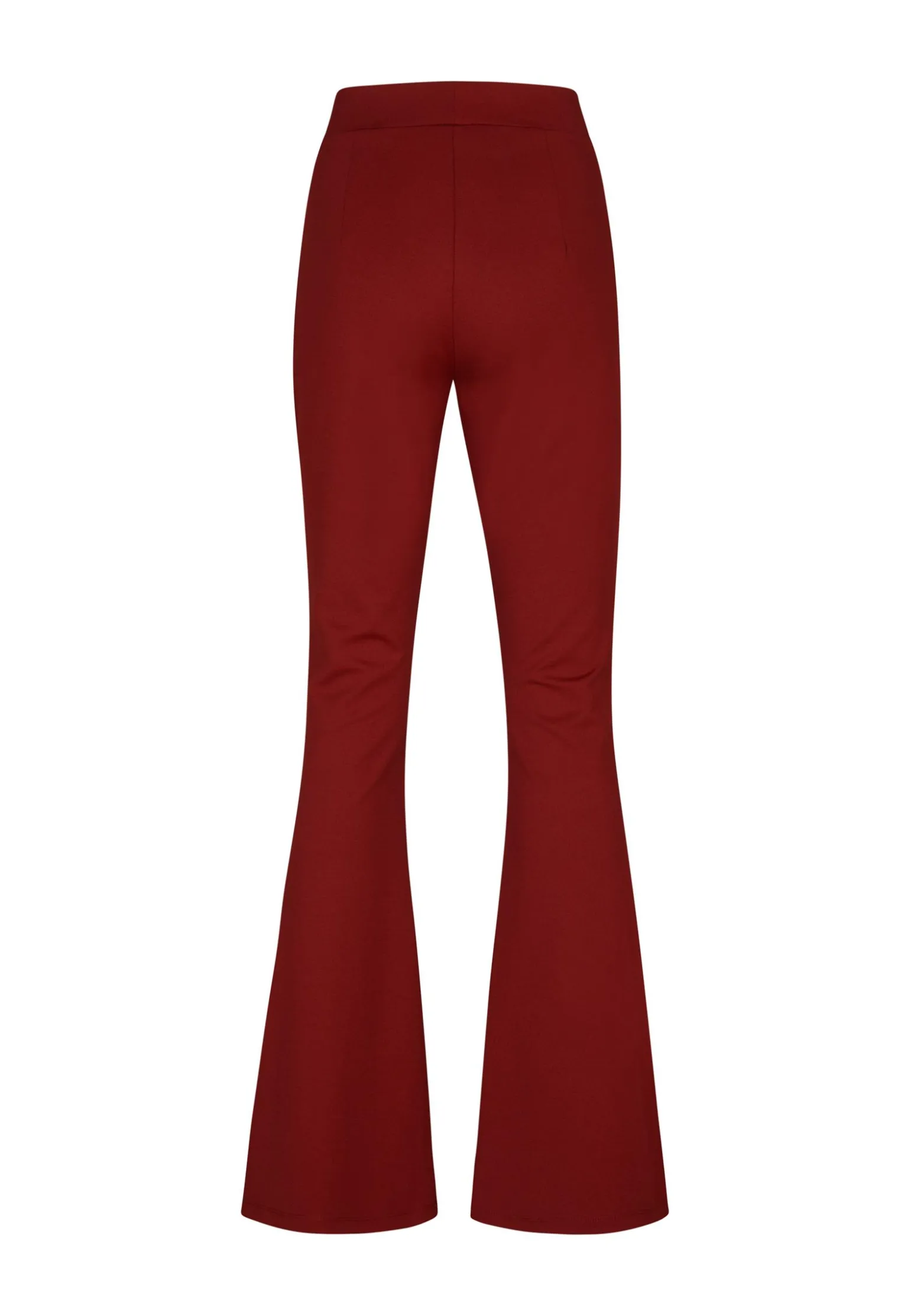 New Miss Etam Broek flared rood 36" Dark red