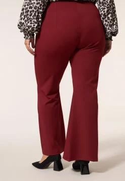 Discount Miss Etam Broek flared rood 32