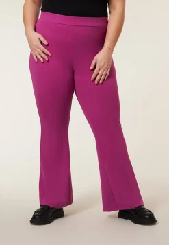 Sale Miss Etam Broek flared roze 32" Orchid