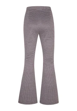 Online Miss Etam Broek flared ruit rood 32
