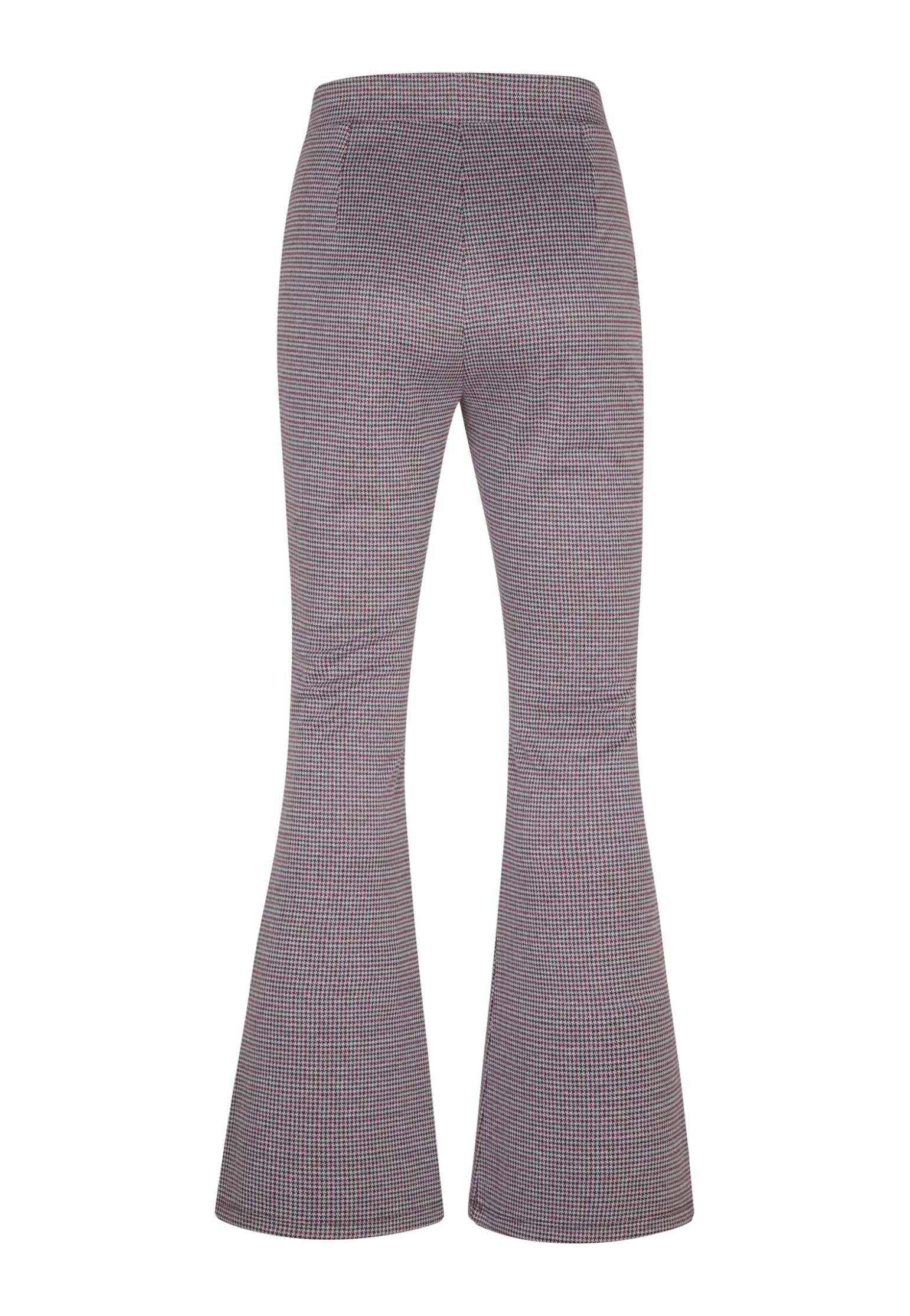 Online Miss Etam Broek flared ruit rood 32" Multi rood