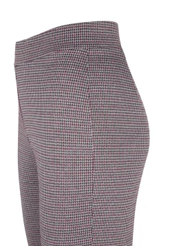 Online Miss Etam Broek flared ruit rood 32