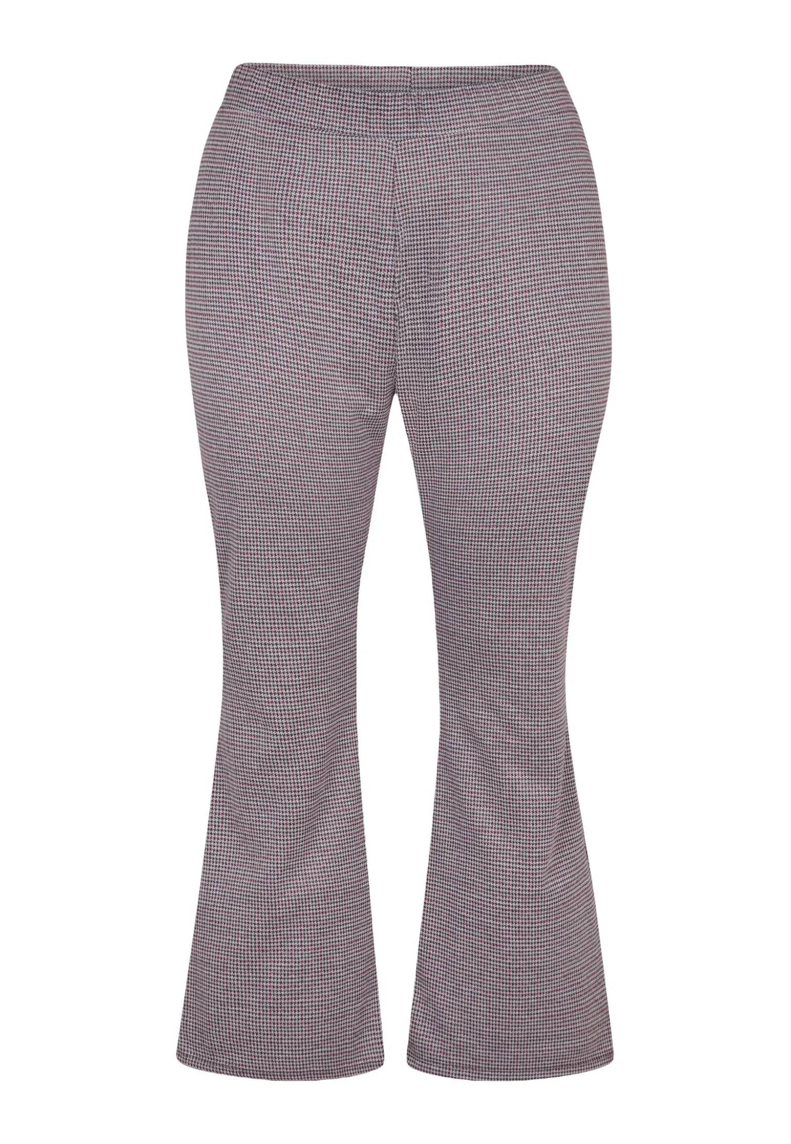 Sale Miss Etam Broek flared ruit rood 32" Multi rood