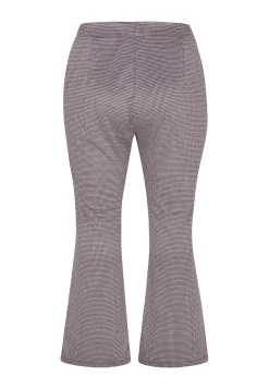 Sale Miss Etam Broek flared ruit rood 32