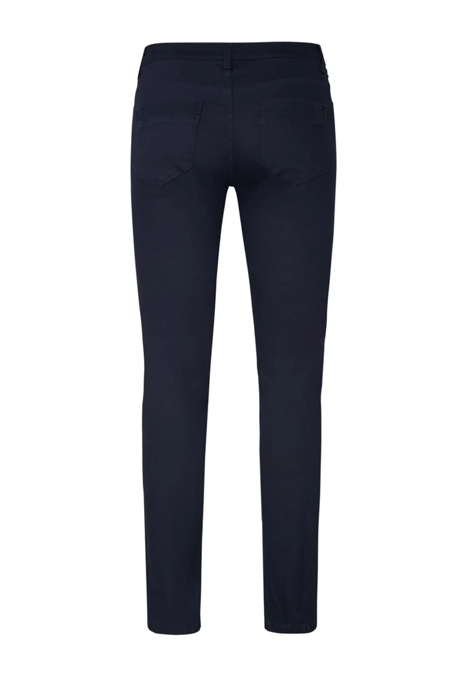 Miss Etam Broek slim fit blauw 32" Donkerblauw