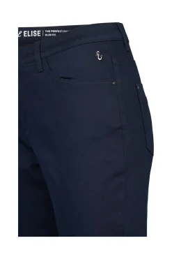 Miss Etam Broek slim fit blauw 32