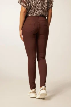 New Miss Etam Broek slim fit bruin 32