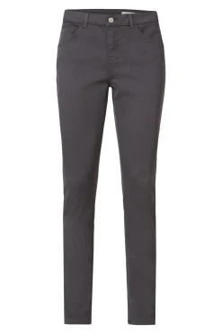 Outlet Miss Etam Broek slim fit grijs 32" Lichtgrijs