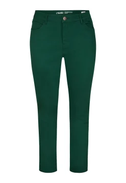 New Miss Etam Broek slim fit groen 32" Dark green