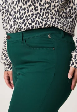 New Miss Etam Broek slim fit groen 32