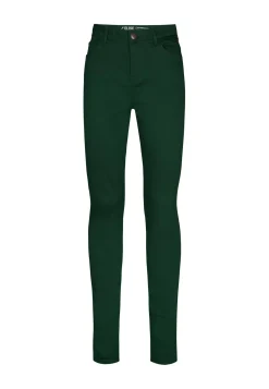 Hot Miss Etam Broek slim fit groen 36" Dark green