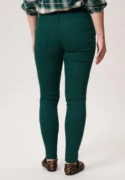 Online Miss Etam Broek slim fit groen 32