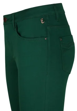 Online Miss Etam Broek slim fit groen 32