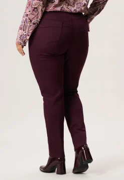 Best Miss Etam Broek slim fit paars 32