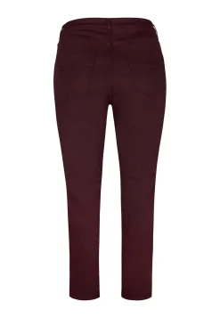 Best Miss Etam Broek slim fit paars 32