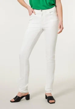 Miss Etam Broek slim fit 36" Wit