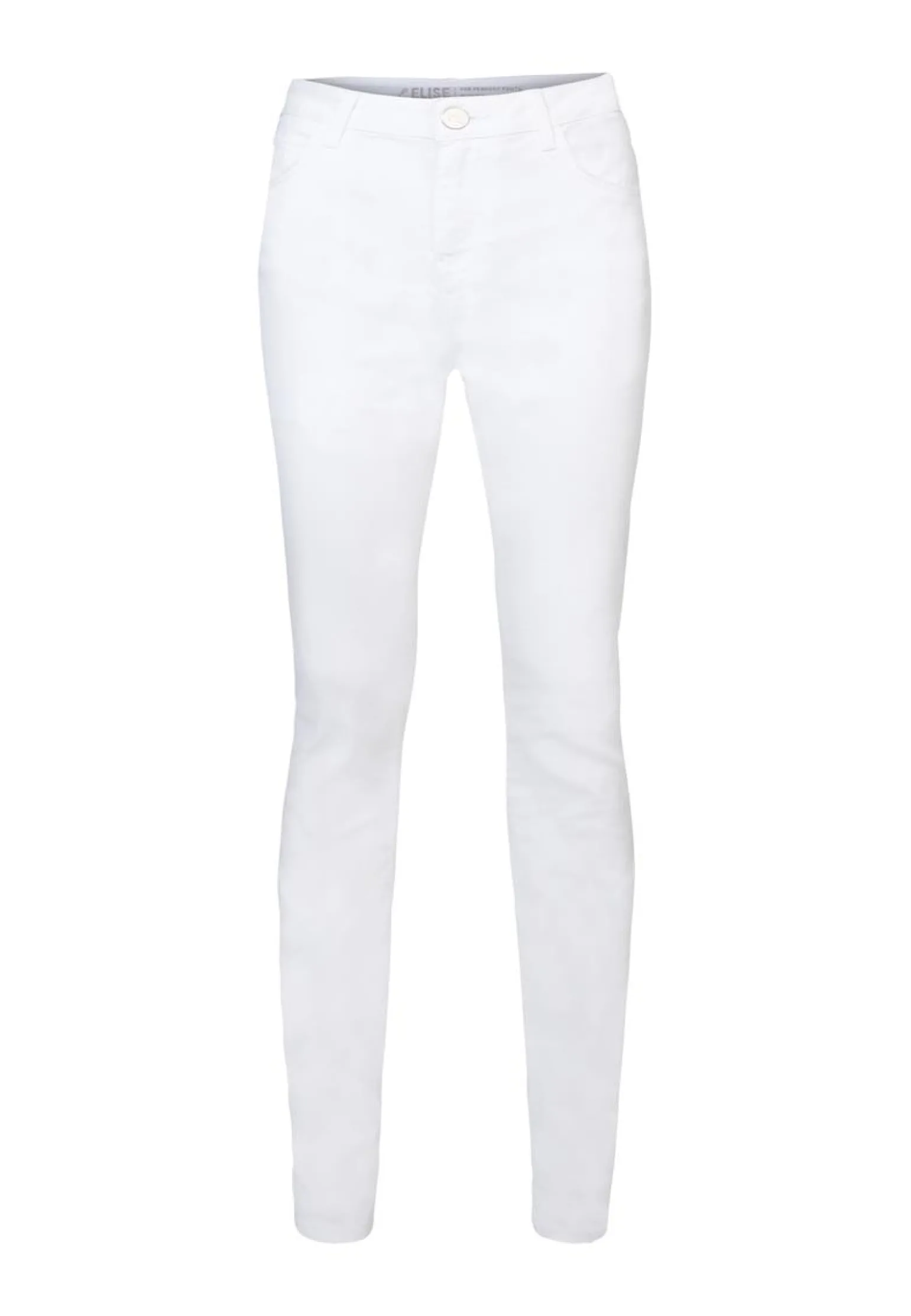 Miss Etam Broek slim fit 36" Wit