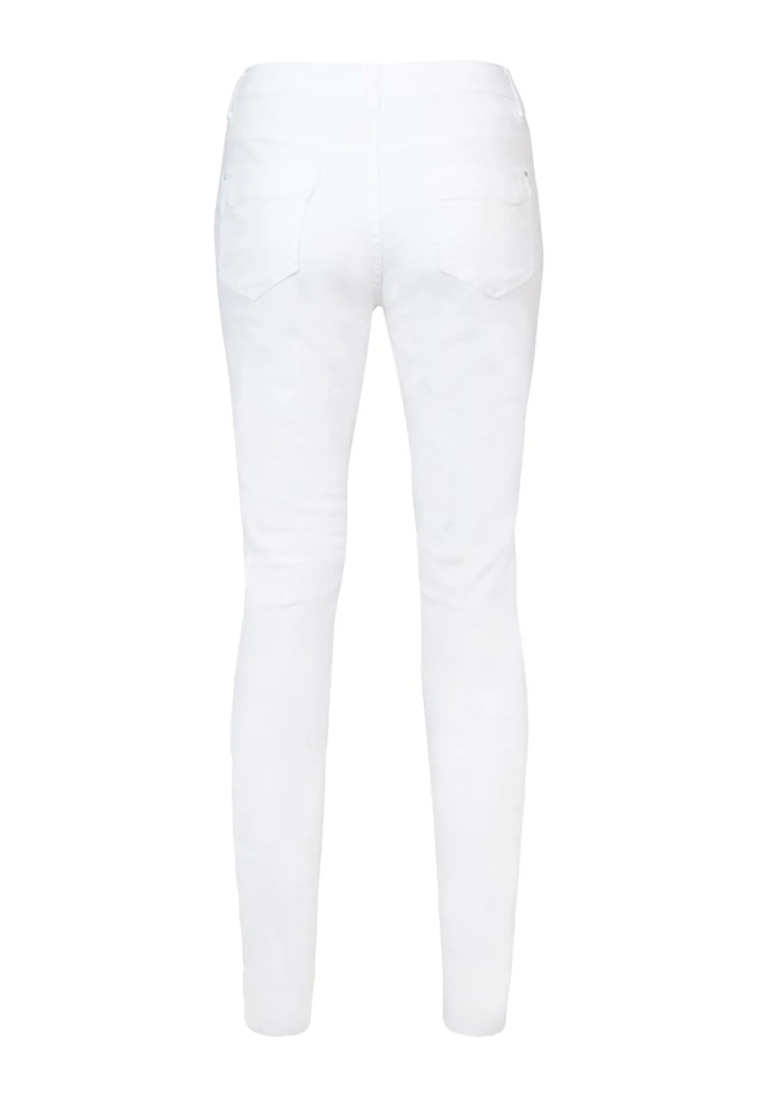 Miss Etam Broek slim fit 36" Wit