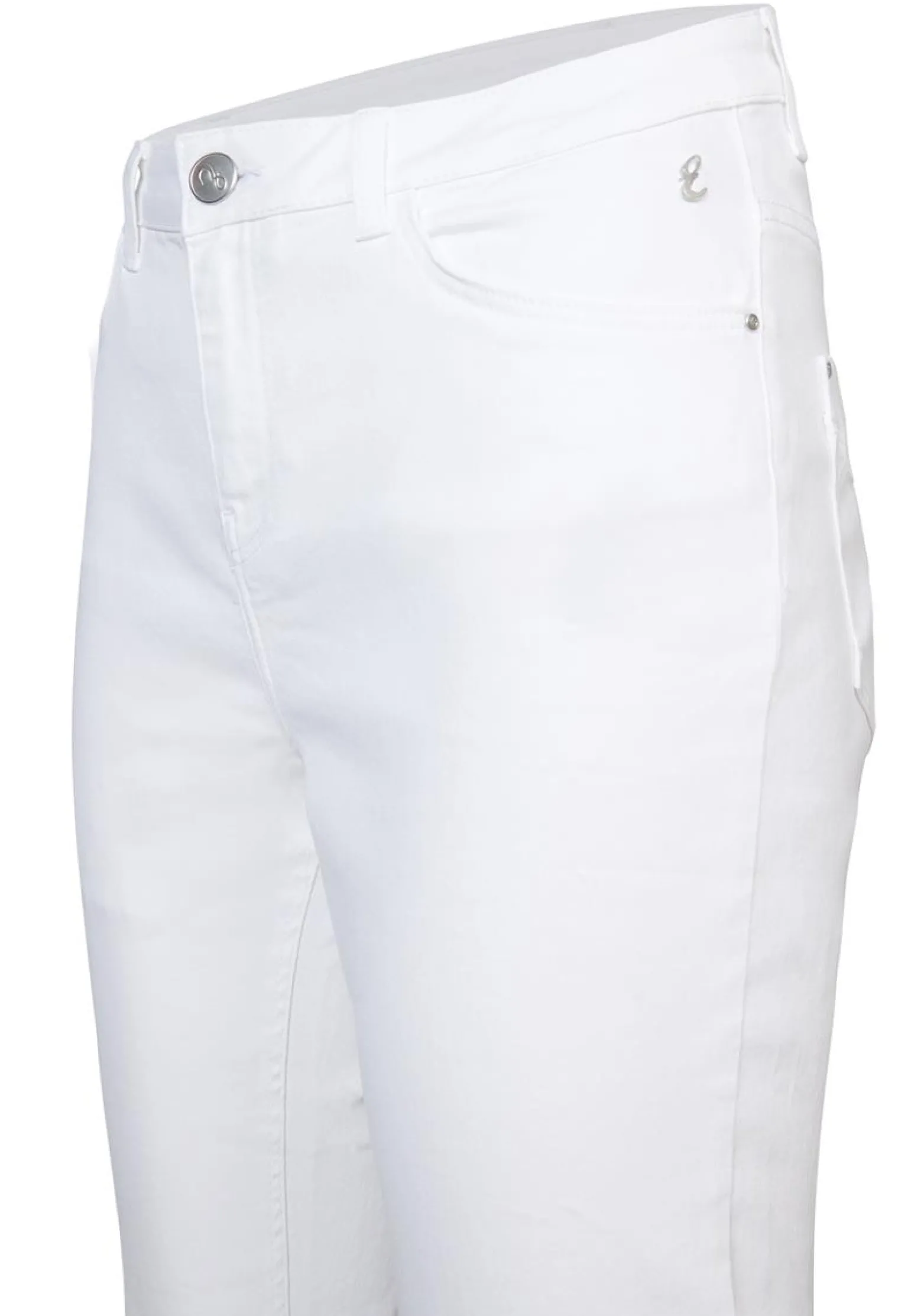 Miss Etam Broek slim fit 36" Wit