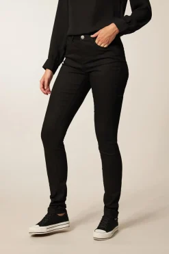 Hot Miss Etam Broek slim fit 36" Zwart