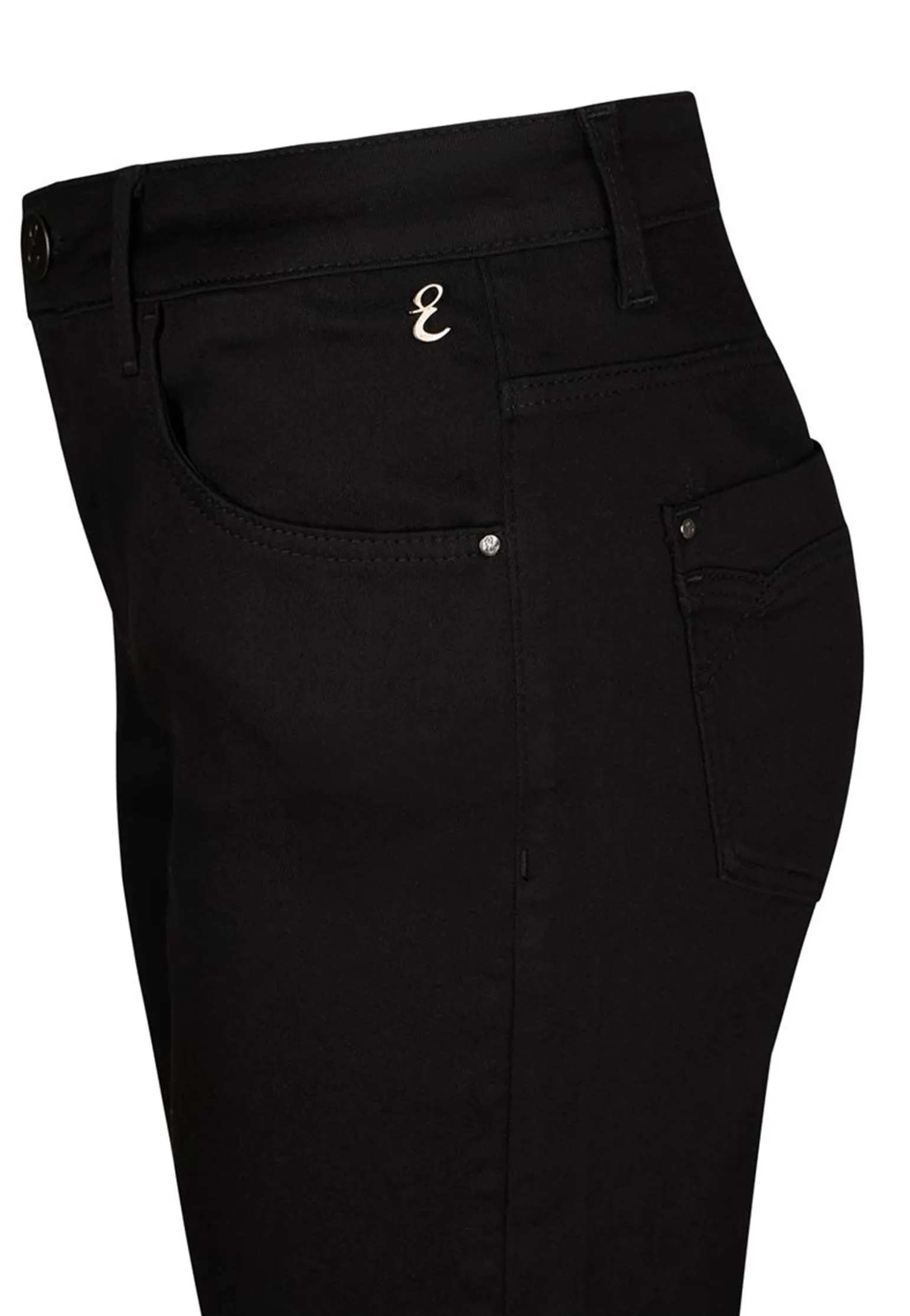 Outlet Miss Etam Broek straight fit 36" Zwart