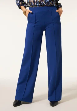 Sale Miss Etam Broek wide leg blauw 32" Kobaltblauw