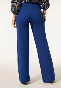 Sale Miss Etam Broek wide leg blauw 32