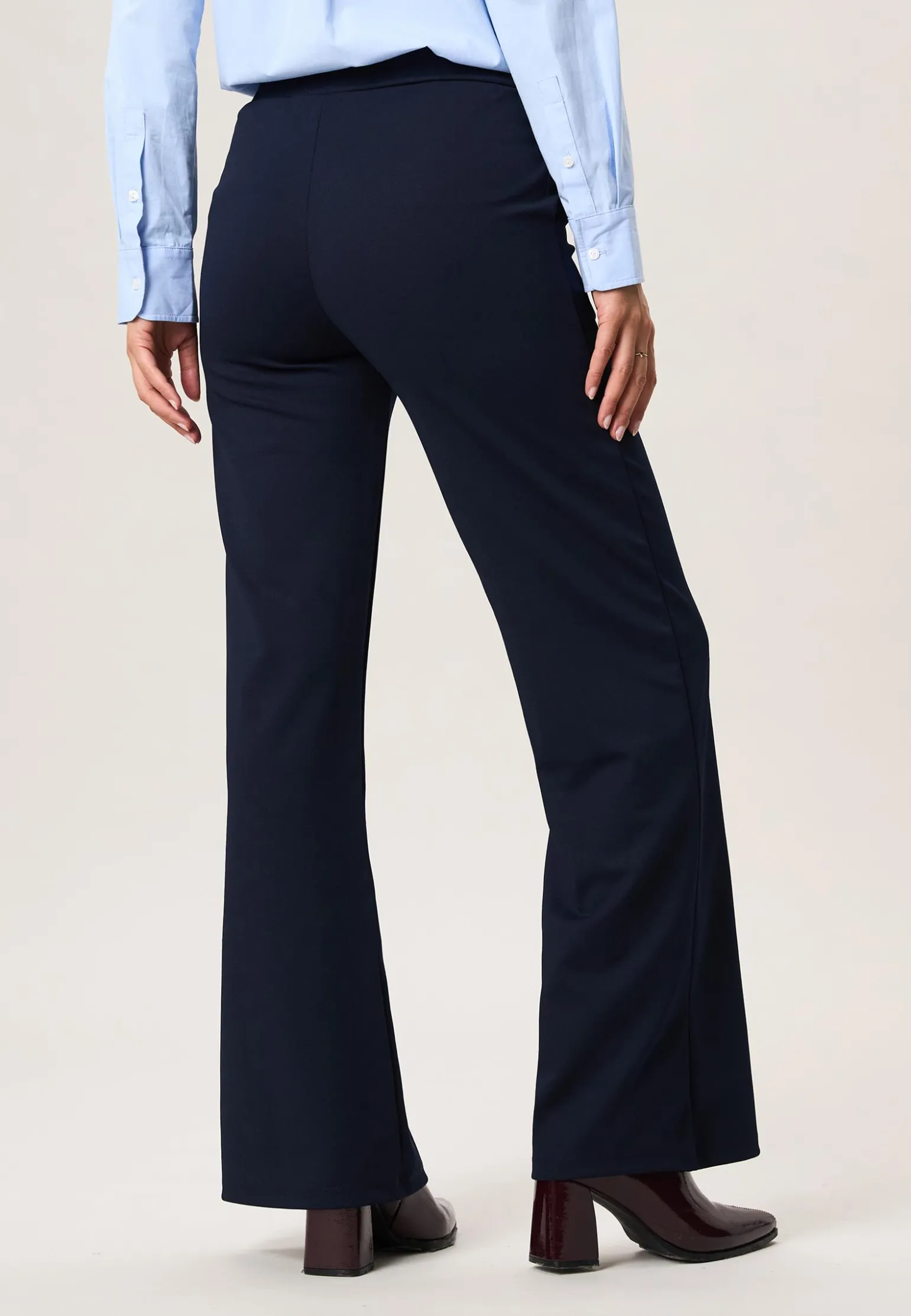 Clearance Miss Etam Broek wide leg blauw 32" Donkerblauw