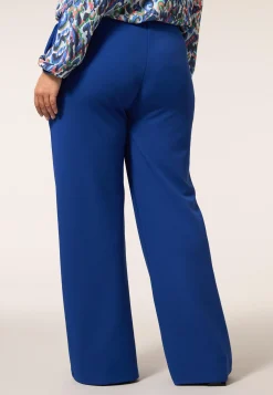 Discount Miss Etam Broek wide leg blauw 32