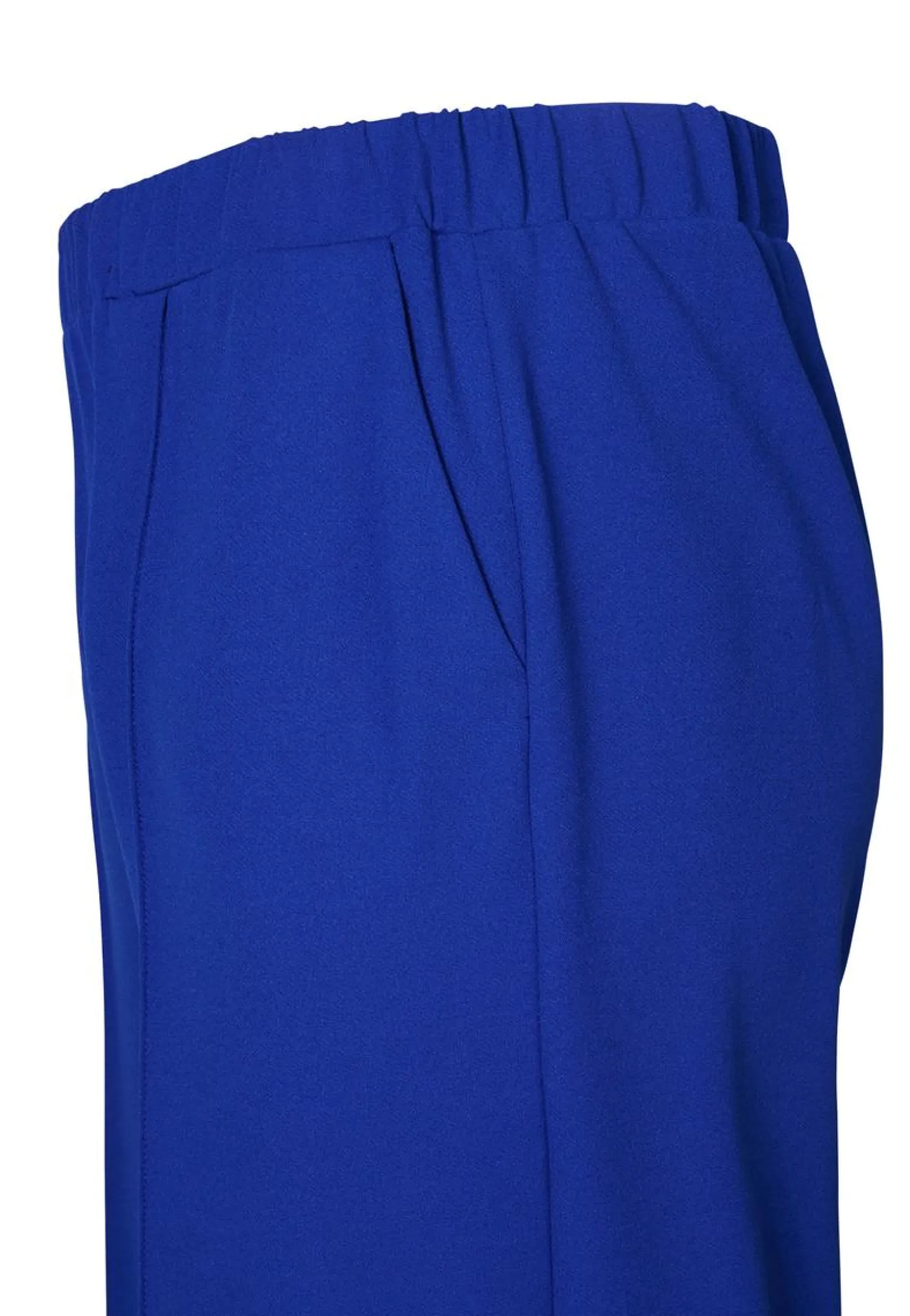Discount Miss Etam Broek wide leg blauw 32" Kobaltblauw