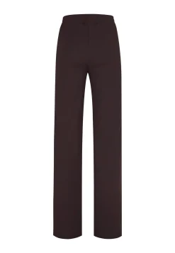 Miss Etam Broek wide leg bruin 36" Dark brown