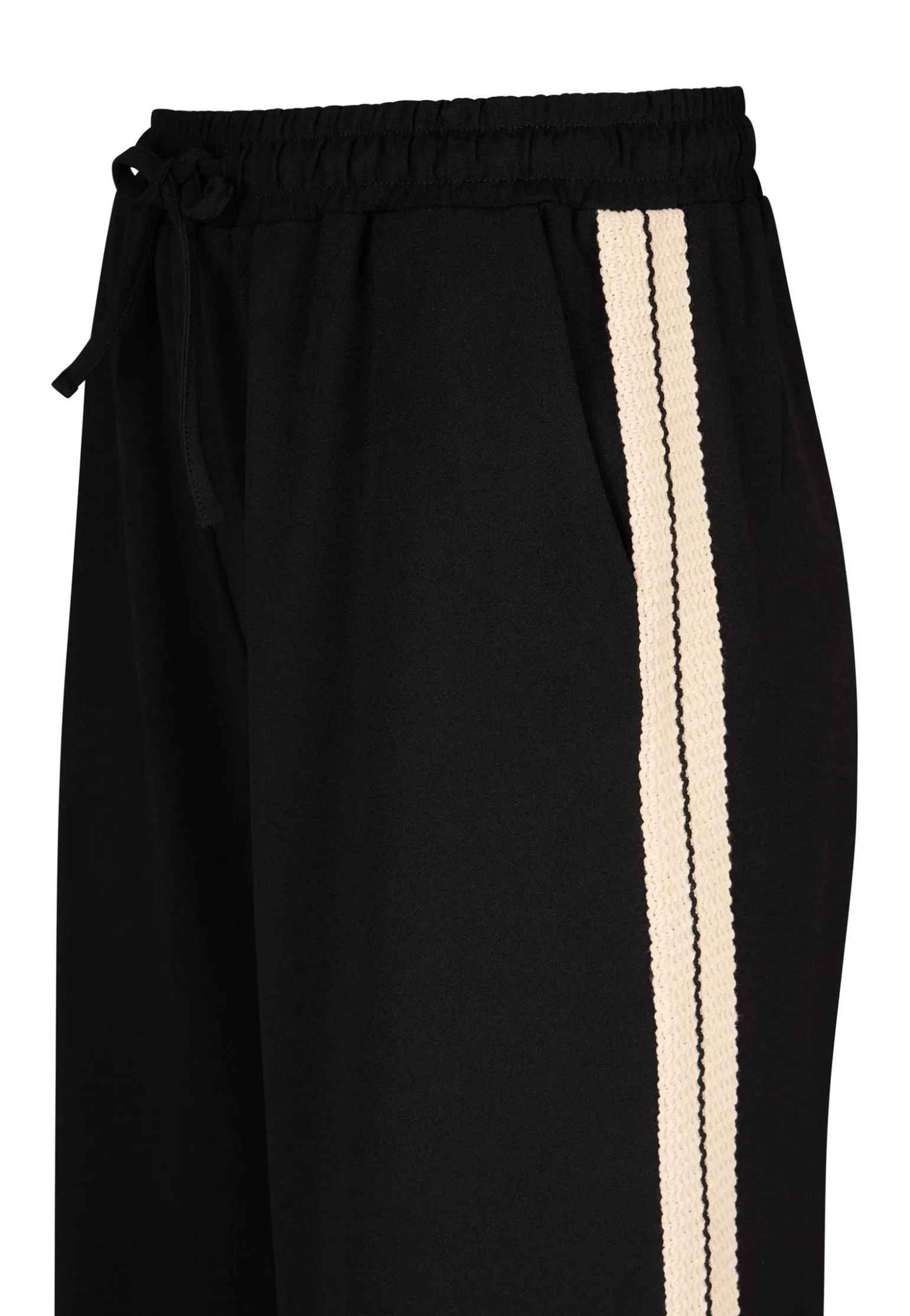 Sale Miss Etam Broek wide leg detail 36" Zwart