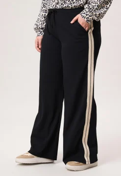 Online Miss Etam Broek wide leg detail 32" Zwart