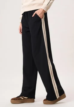 Outlet Miss Etam Broek wide leg detail 32" Zwart