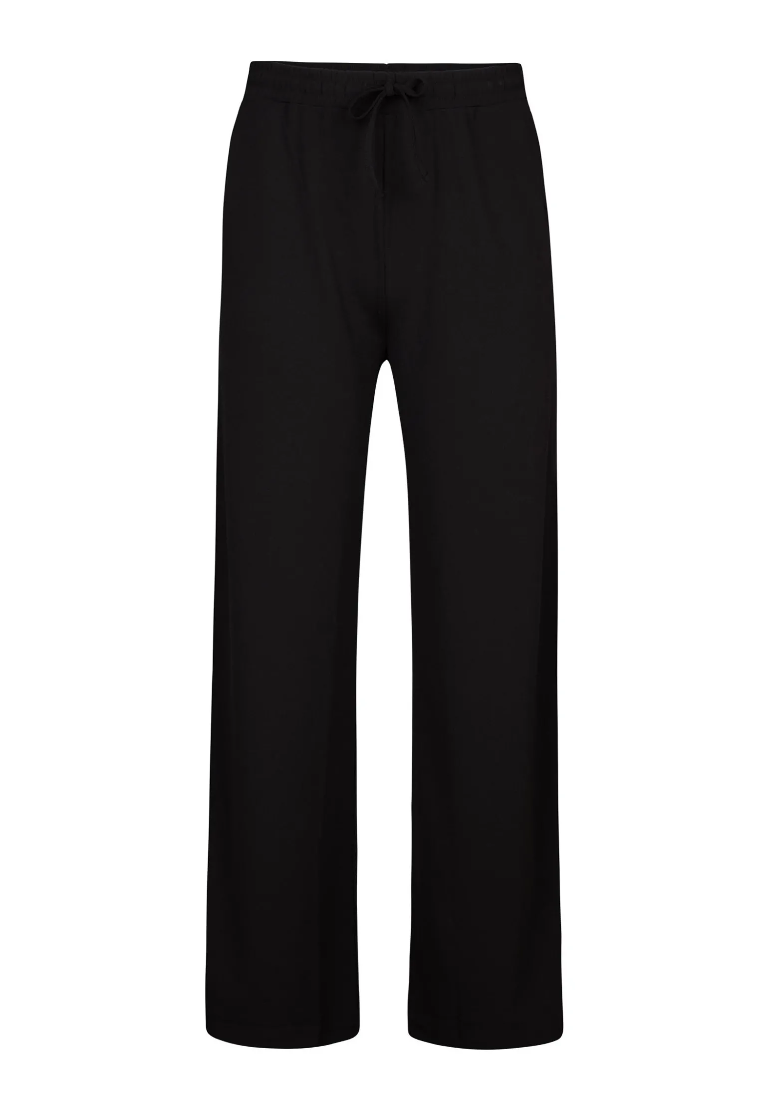 Outlet Miss Etam Broek wide leg detail 32" Zwart