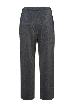Hot Miss Etam Broek wide leg glitter grijs 32