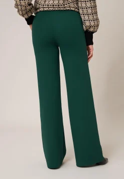 Discount Miss Etam Broek wide leg groen 36