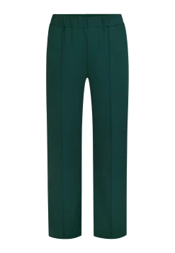 Discount Miss Etam Broek wide leg groen 32" Pinegreen