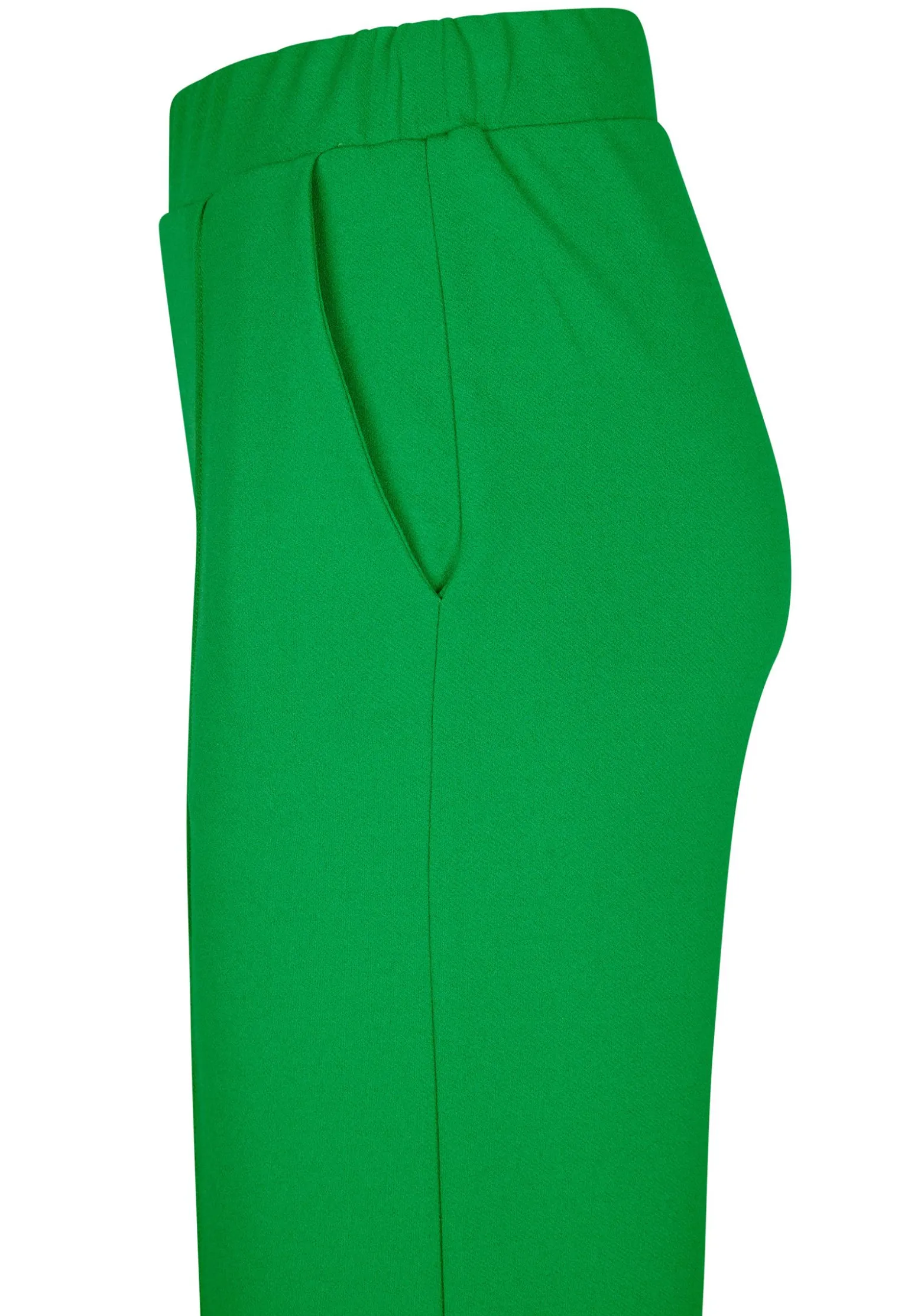 Discount Miss Etam Broek wide leg groen 36" Jelly bean green